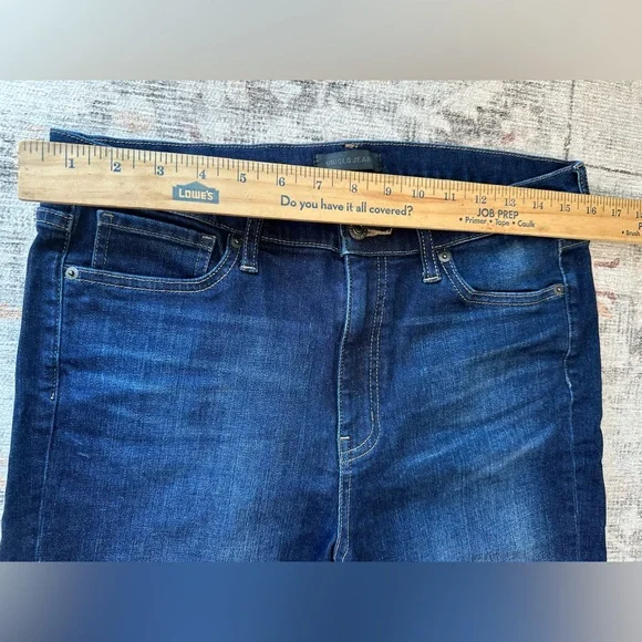 Uniqlo Dark Skinny Straight High Jeans - Picture 5 of 8